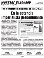 Espartaco No. <i>Workers Vanguard</>, suplemento en espaol 