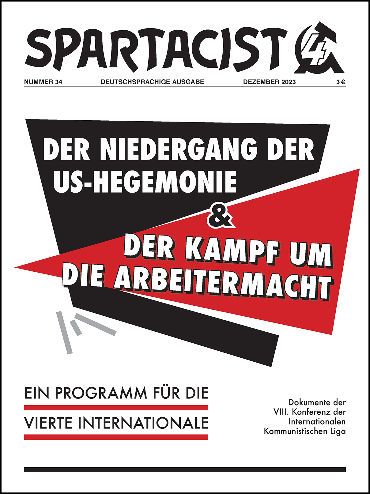 Spartacist (deutschsprachige Ausgabe) Nr. 34